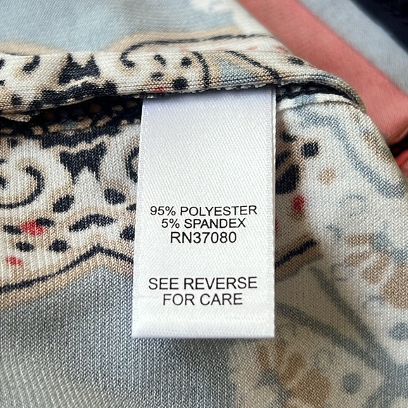 Cato Sleeveless Patterned Scarf Hem Top - Picture 6 of 7